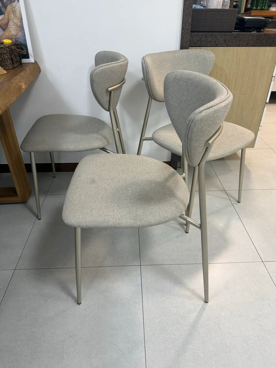 Conjunto Cadeiras - 6 unidades 