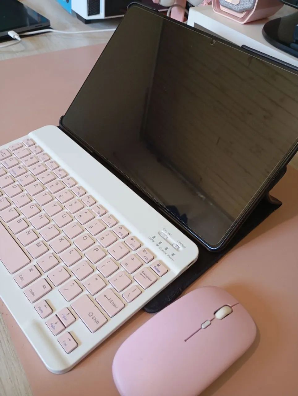 TABLET SAMSUNG A9+ COM 5G E WIFI. ELE ACOMPANHA MOUSE, TECLADO, CAPINHA, CARREGADOR  - Foto 2