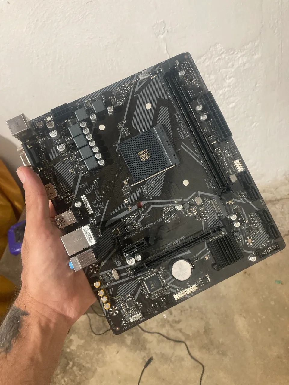 Placa mãe A 520 K V2