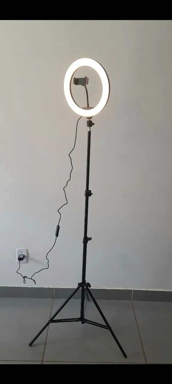 Iluminador ring light 10p 1,80 metros - Foto 3