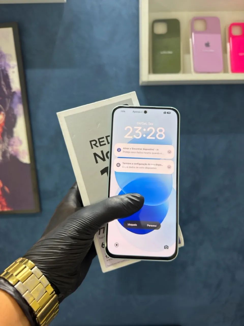 REDMI NOTE 17 6/256GB AZUL - Foto 4