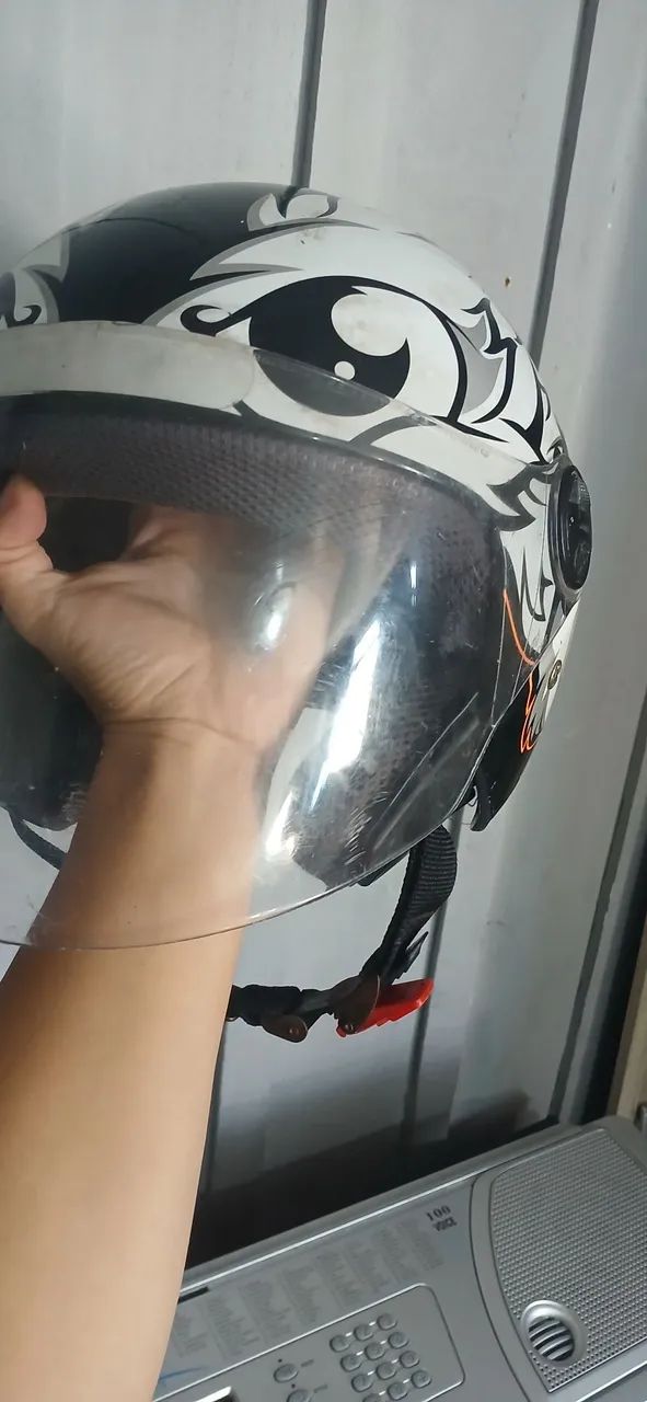 Capacete aberto  - Foto 3