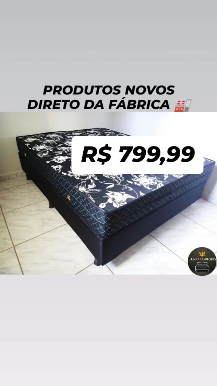 Cama box casal - Conjunto ( Frete grátis )