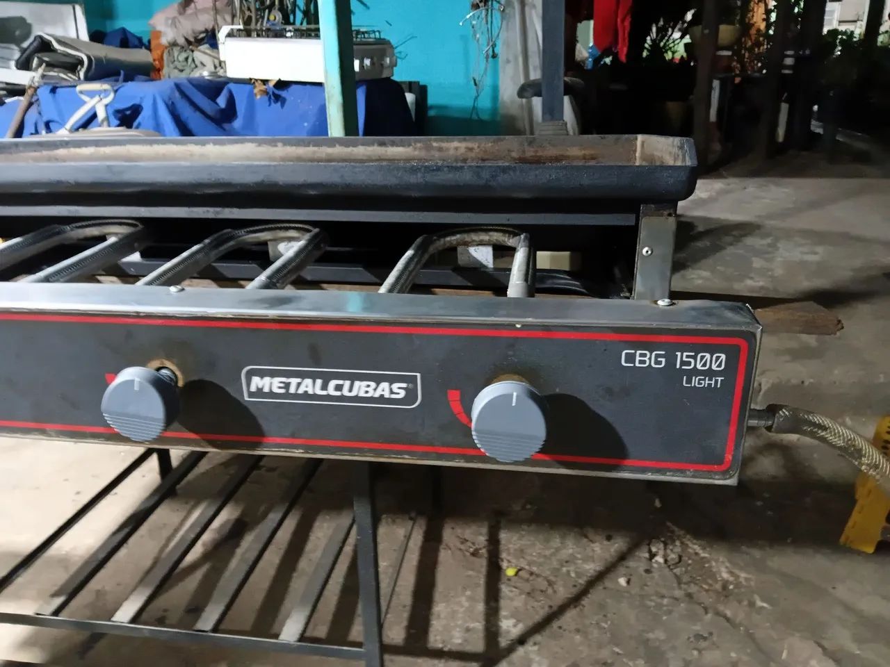 Chapa BIfeteria proficional Gas CBG pro 1.5 MT  - Foto 2