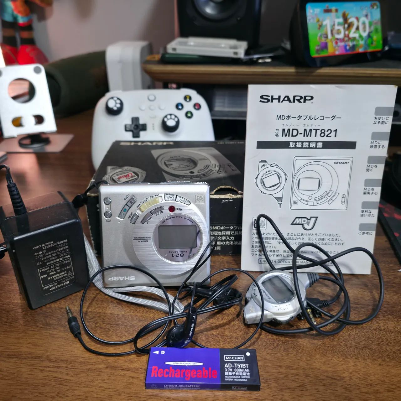 MiniDisc MDplayer Sharp MD-MT821 - Foto 4