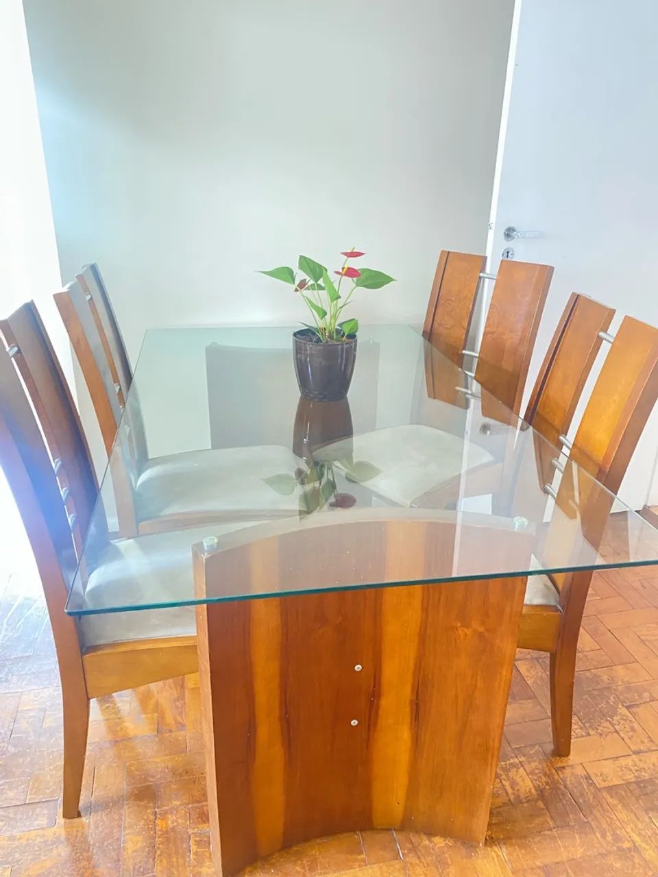 Mesa de Jantar de Madeira  - Foto 2