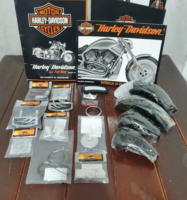 Harley-Davidson Fat Boy 1:4 DeAgostini completa - Foto 4
