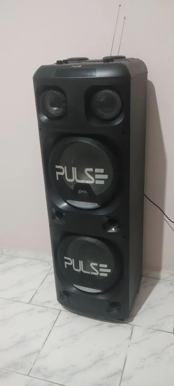 Caixa de som (torre) de 2000W (RMS), top!!
