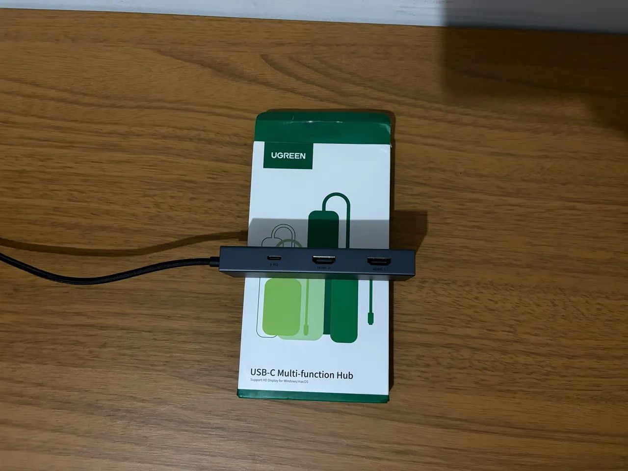 U green Usb Hub Revodook Pro 7 em 1 com 2 HDMI - Foto 3