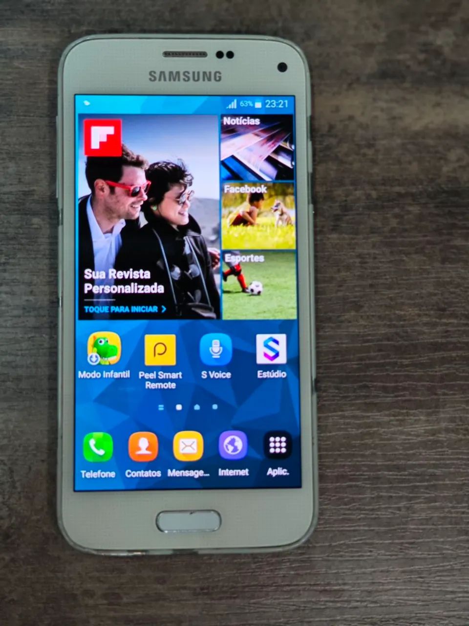 Samsung Galaxy S5 Mini branco - funcionando - Foto 3