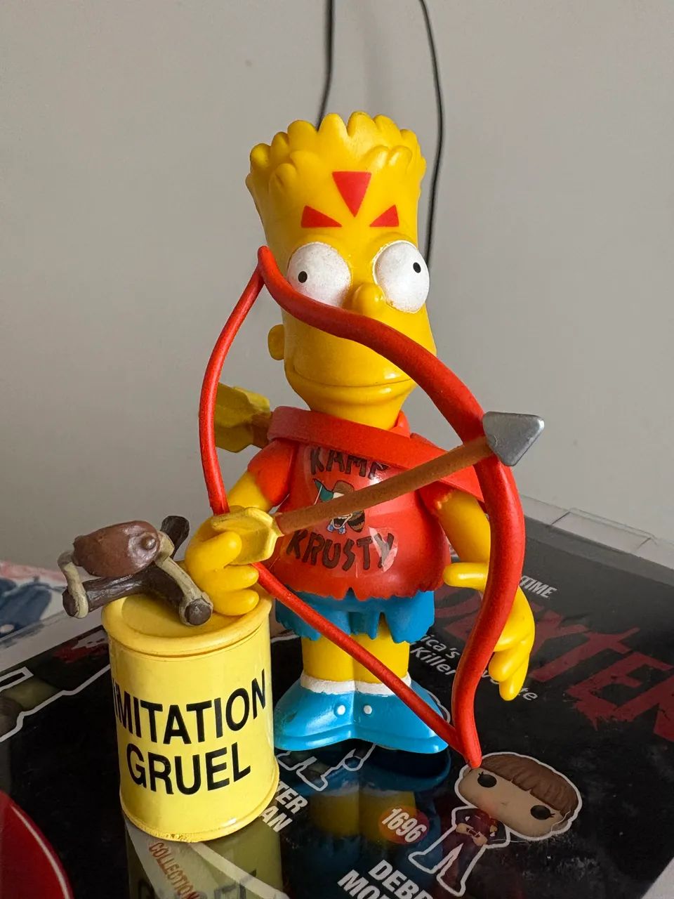 Action figure Simpsons, playmates, Bart Krusty Camp, original e completo  - Foto 2