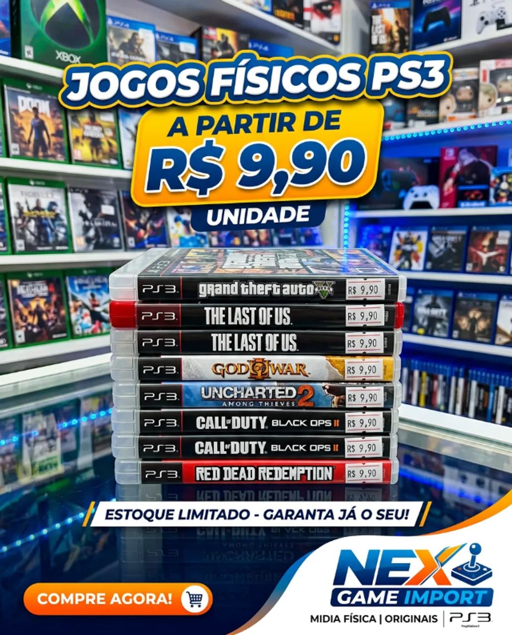 JOGOS PS3 FISICOS