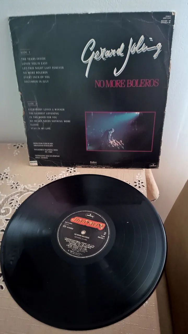 LP No more  boleros - Gerard Joling - Foto 2