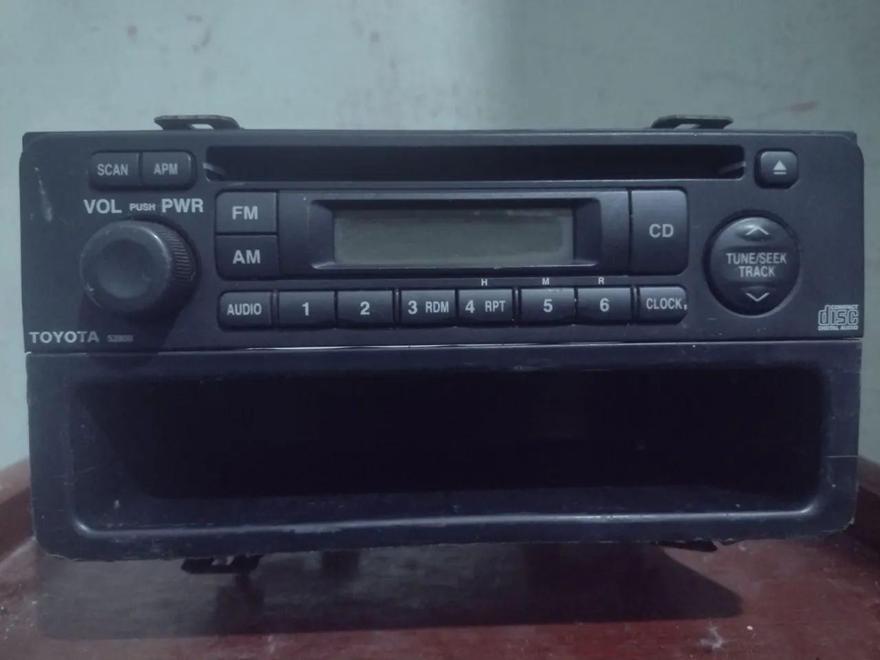 Rádio Antigo De Carro Toyota 52800 