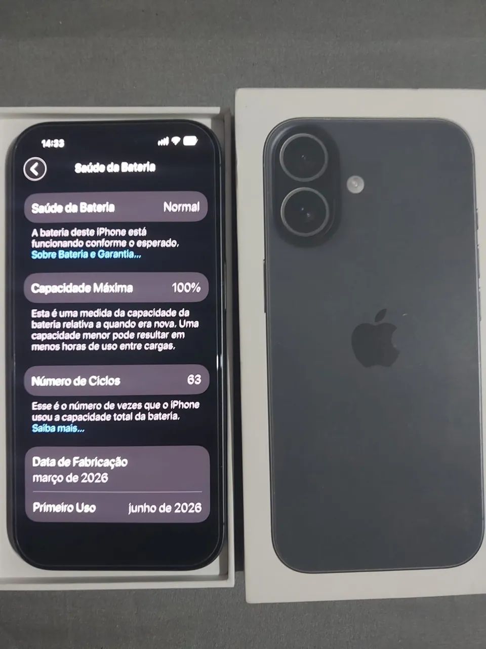 iPhone 17 256gb (preto) - Foto 3