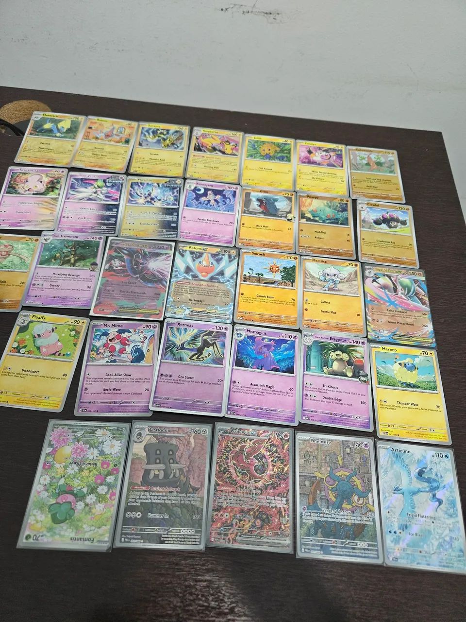 Cartas pokemon em inglês