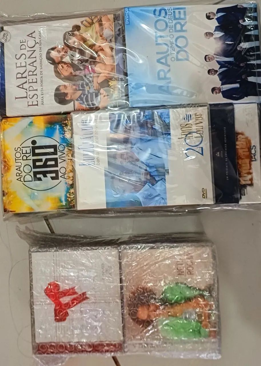Doação DVDS e CDS 