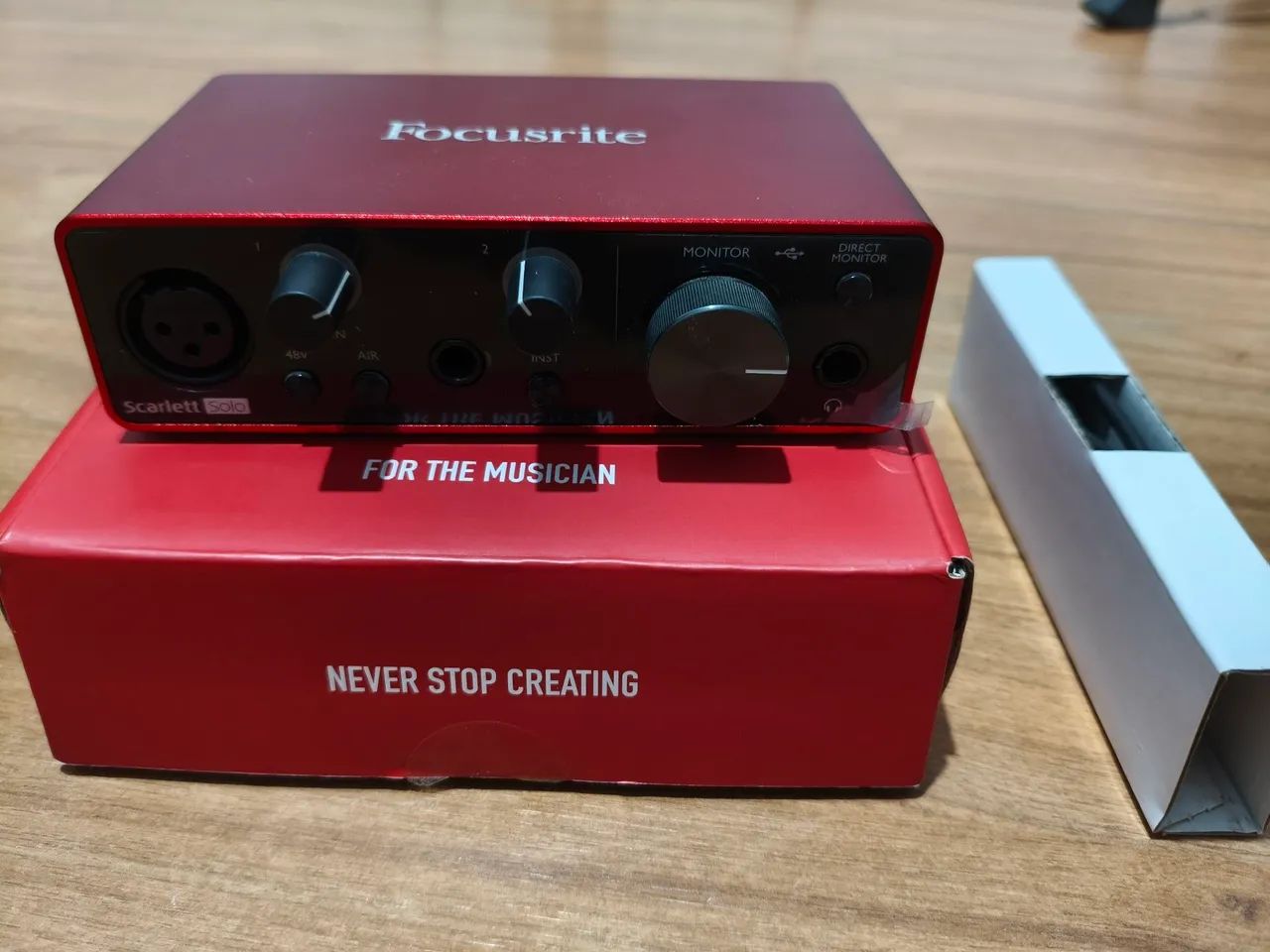 Interface Focusrite Scarlet Solo 3rd Gen - Instrumentos musicais