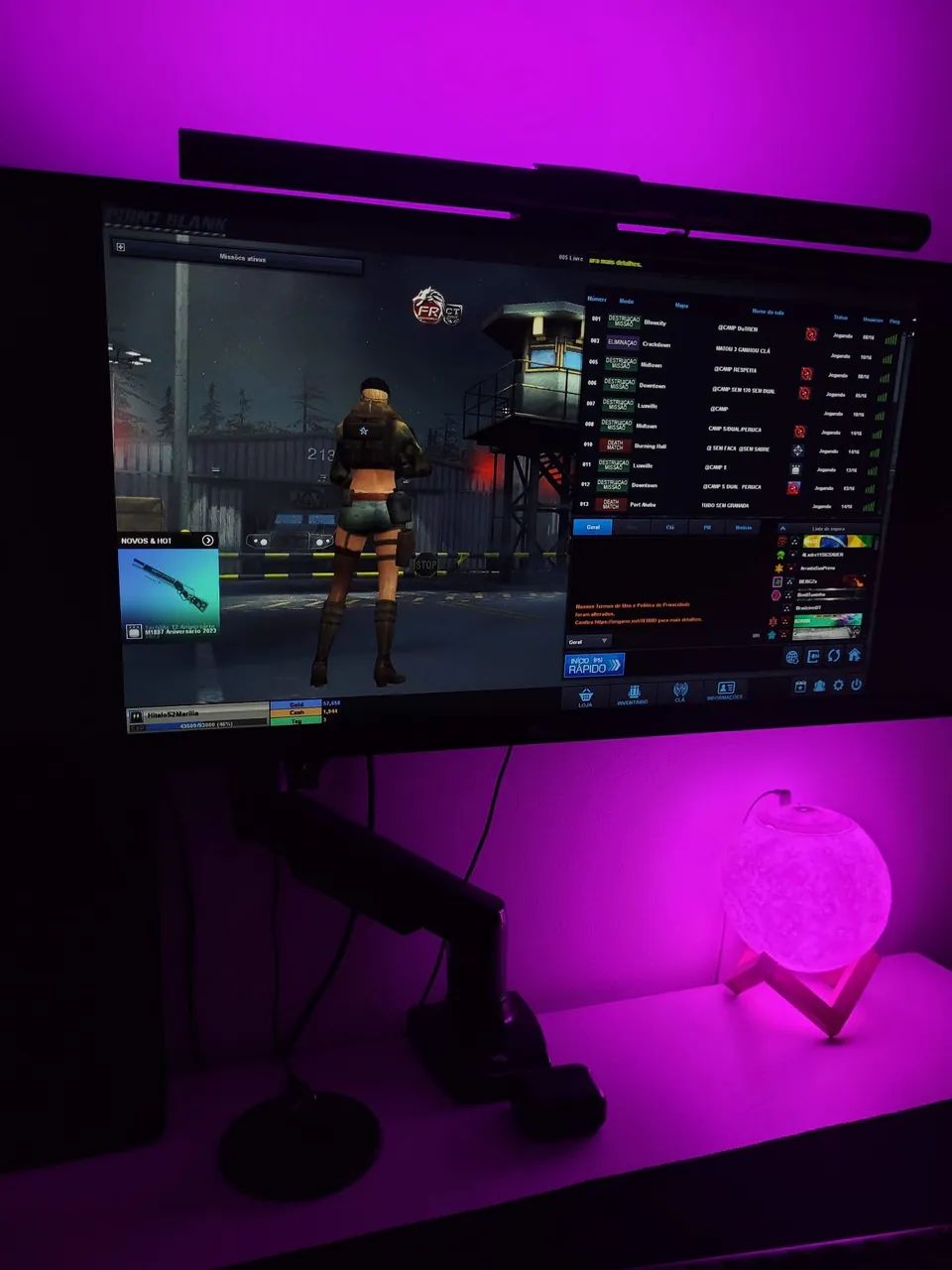 Monitor com Suporte Articulado e Mesa - Foto 4