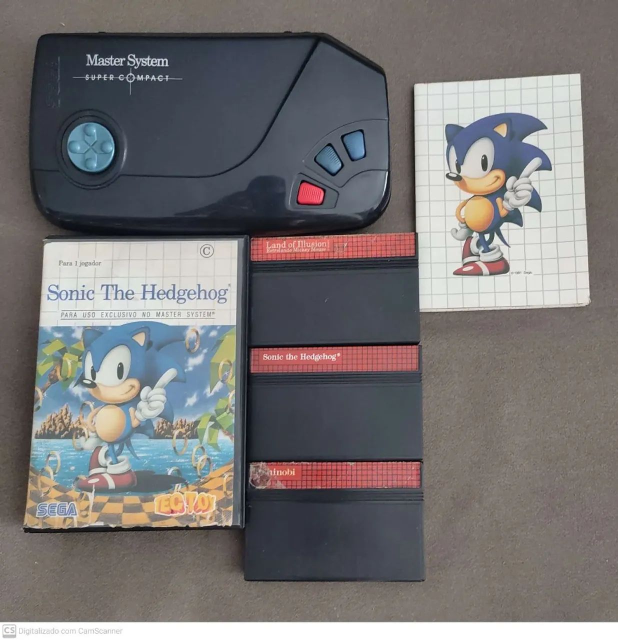 Sega master system super compacto