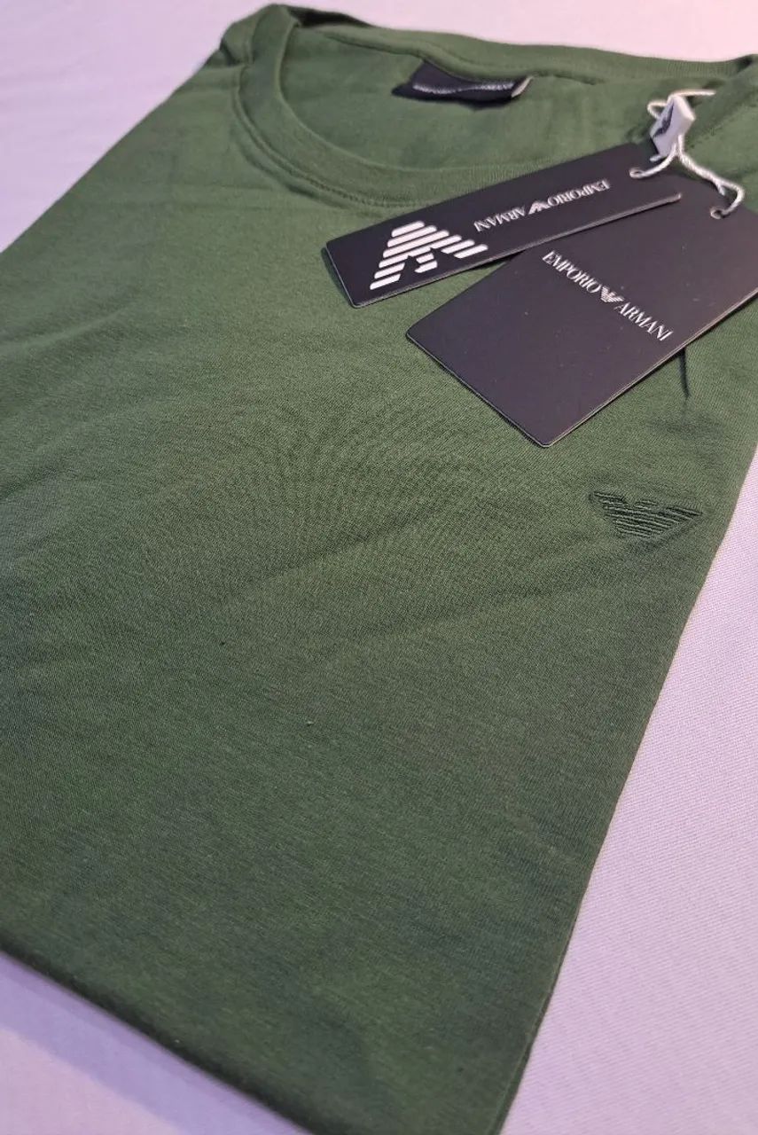 Camiseta Emporio Armani Verde  - Foto 5