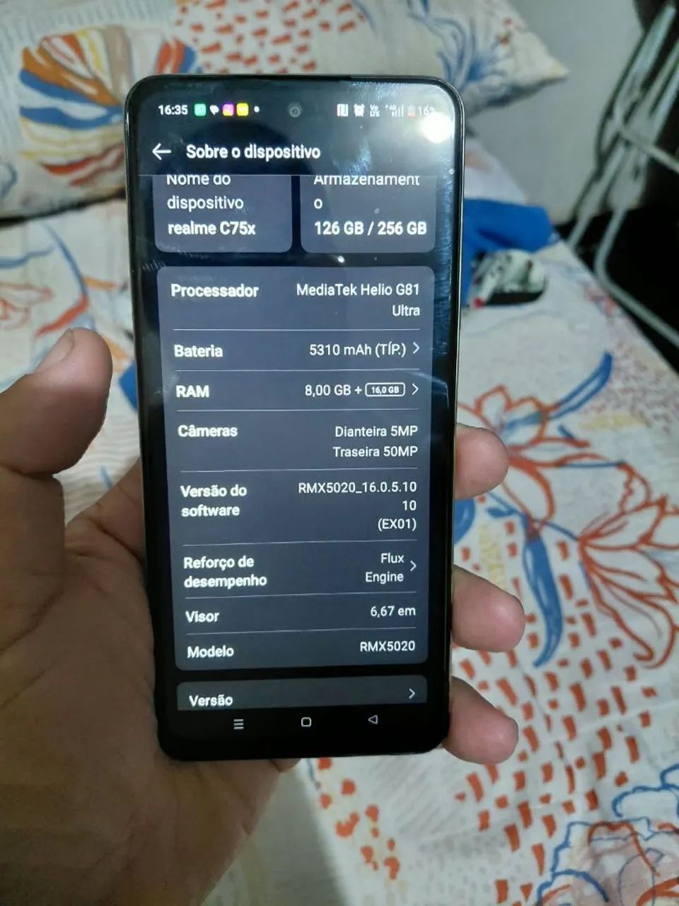 Troca se celular c75x  aprova de água  - Foto 4