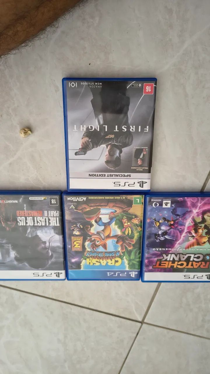 Jogos pra PS5 e PS4 