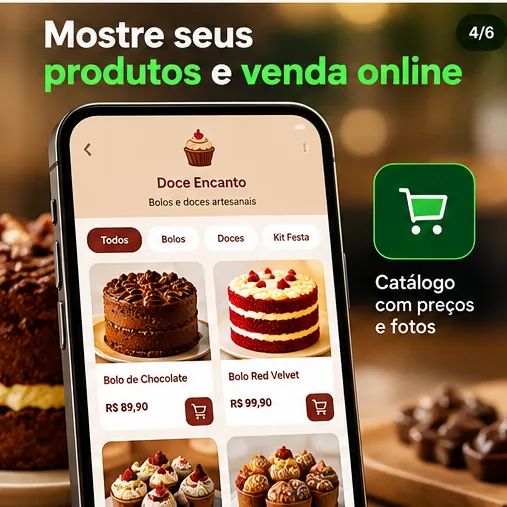 Página Online para Divulgar, Atender e Vender Mais - Foto 4