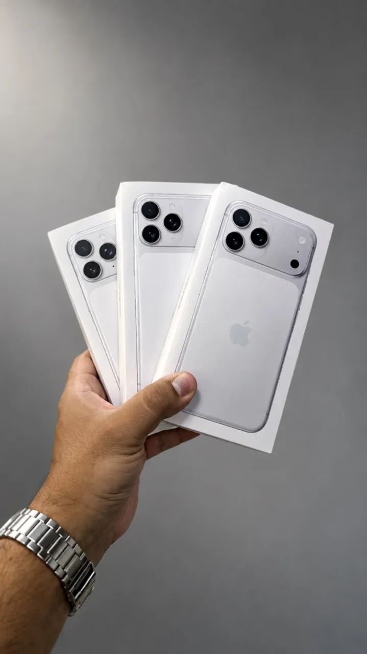 iPhone 17 Pro Max 256gb - Branco / Todas as cores!