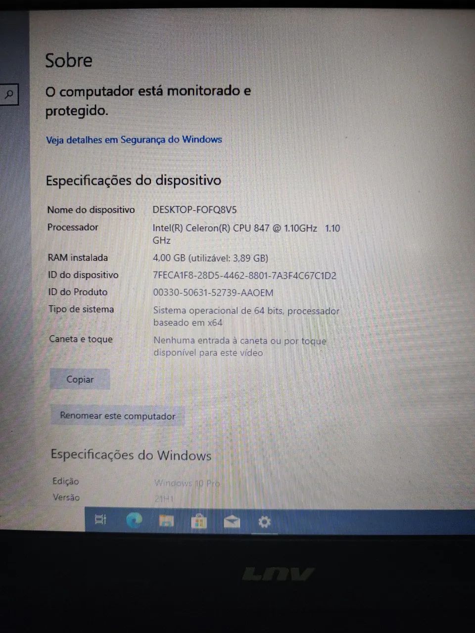 Notebook Lenovo  - Foto 3