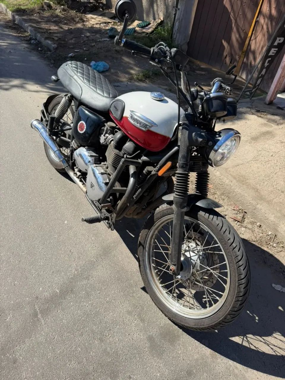 Triumph Bonevile T100 Customizada - Foto 2