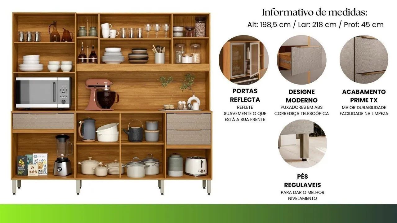 ARMARIO de cozinha 100% mdf - Foto 2