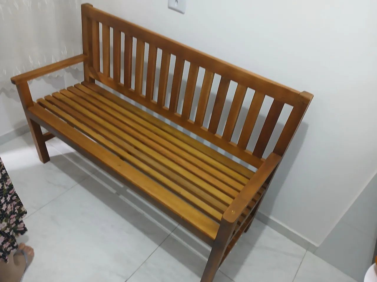 Banco de madeira 
