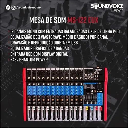 Mesa de som