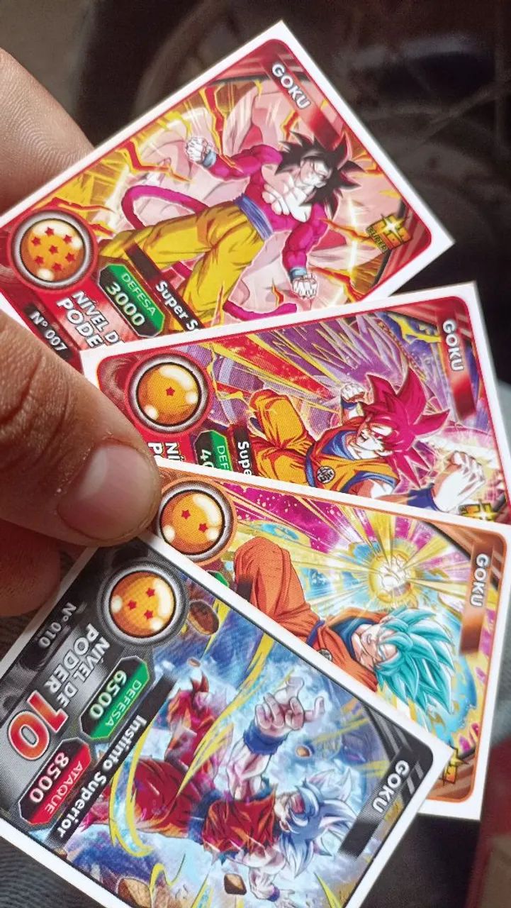 Lote mini cards Dragon ball 162 Cards  - Foto 2