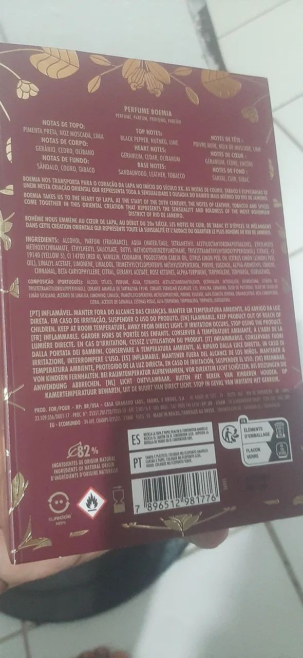 Perfume BOÊMIA (GRANADO) - Foto 2