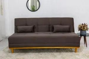 Sofá Cama Aurora Marrom