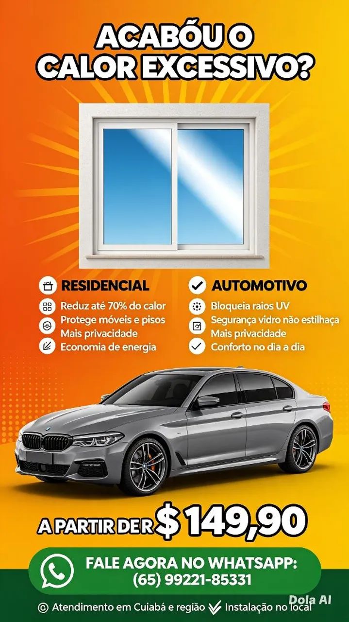 Instalacao insulfilms