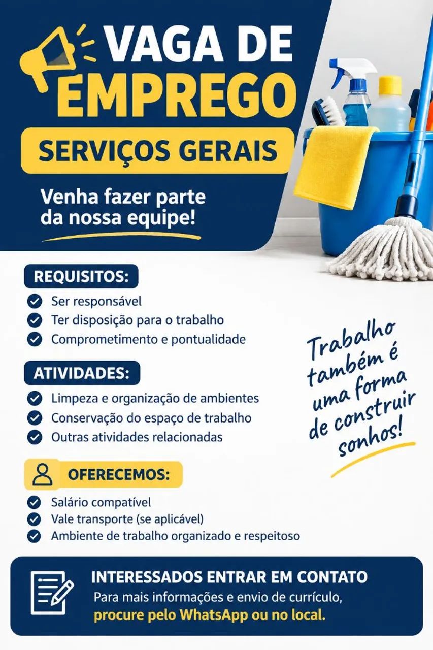 Serviço Gerais