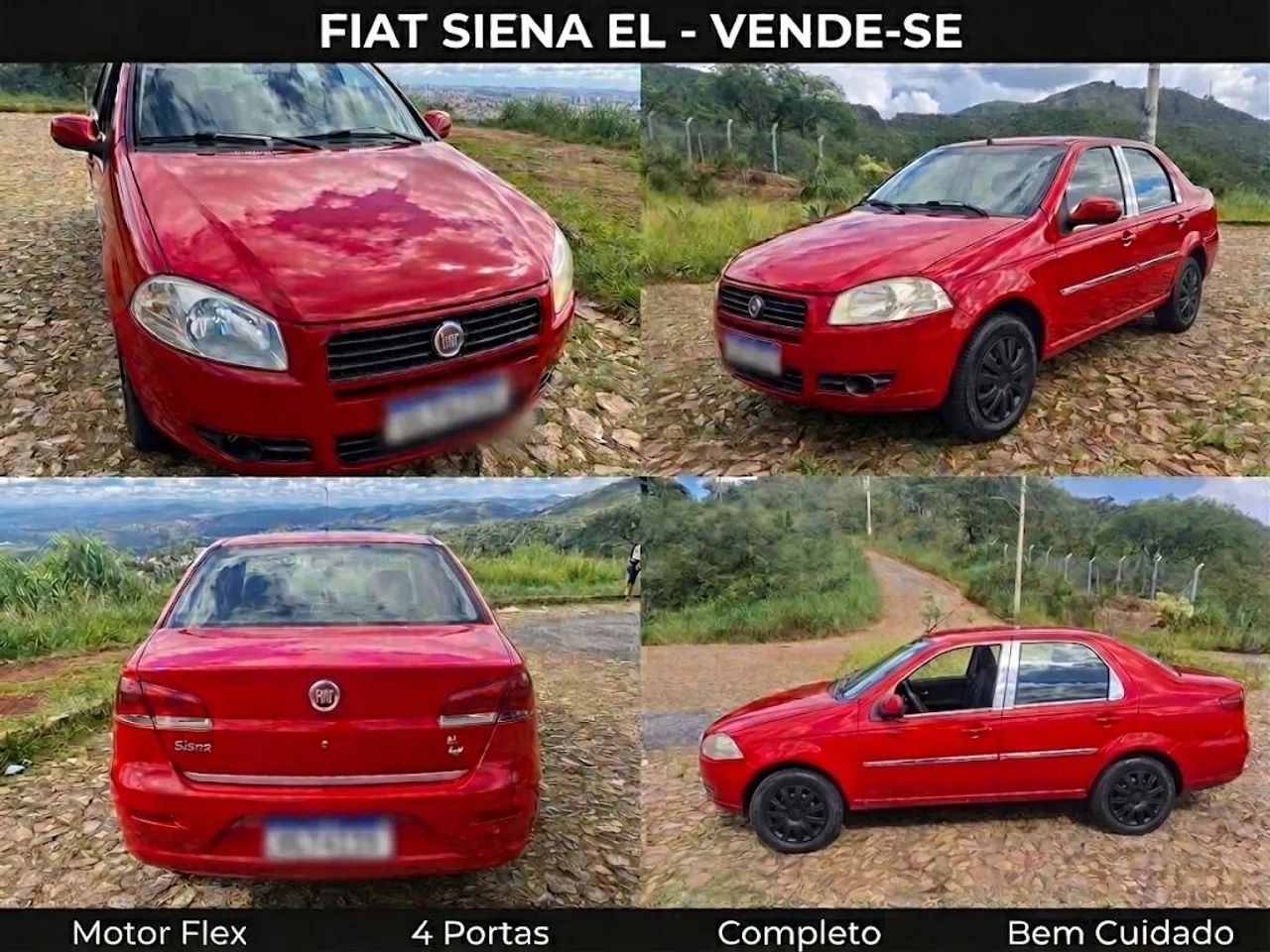 Fiat Siena 1.0 8V 2012