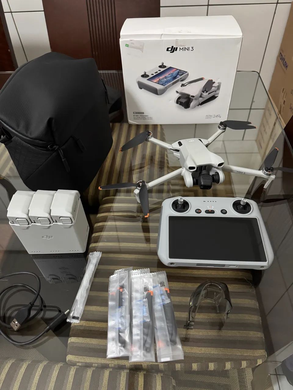 DJI MINI 3 COMBO COM TELA - IMPECÁVEL  - Foto 2