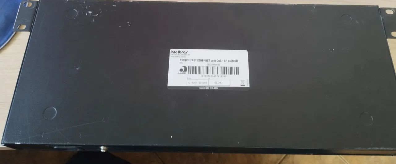 SWITCH FAST ETHERNET com QoS - SF 2400 QR - INTELBRAS  - Foto 5