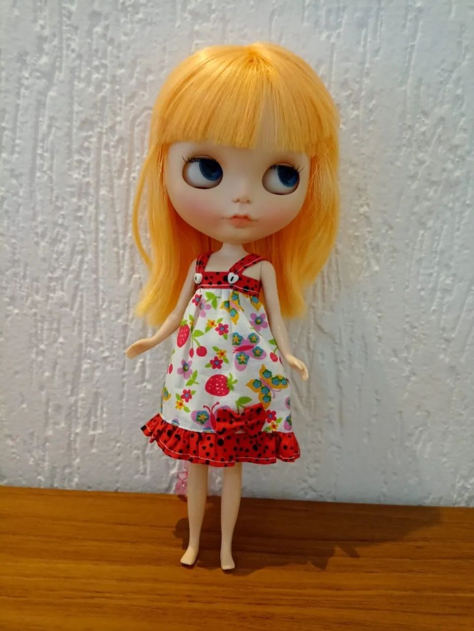 Boneca Blythe Simply Mango customizada 