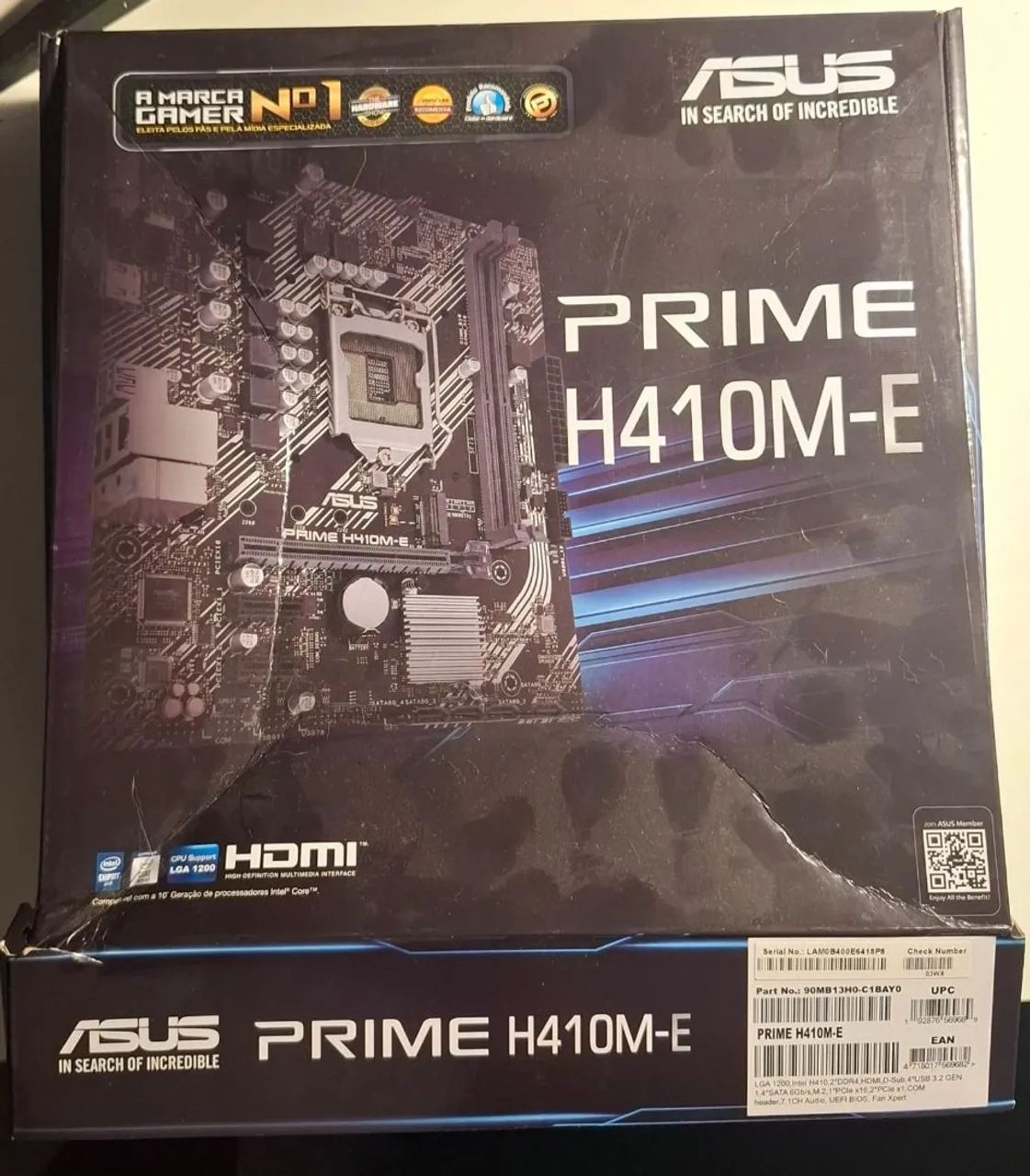 Core i5 10400F + H410M-E