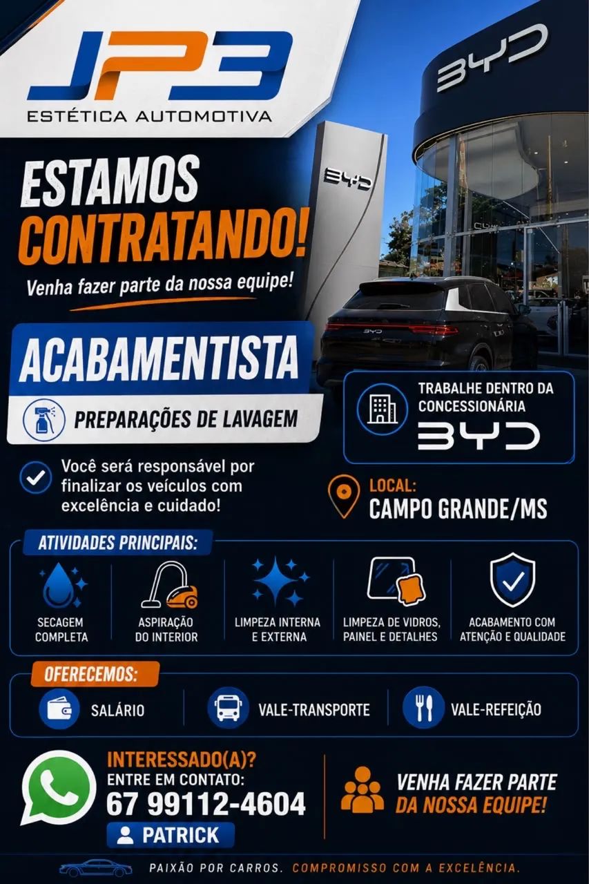VAGA DE EMPREGO