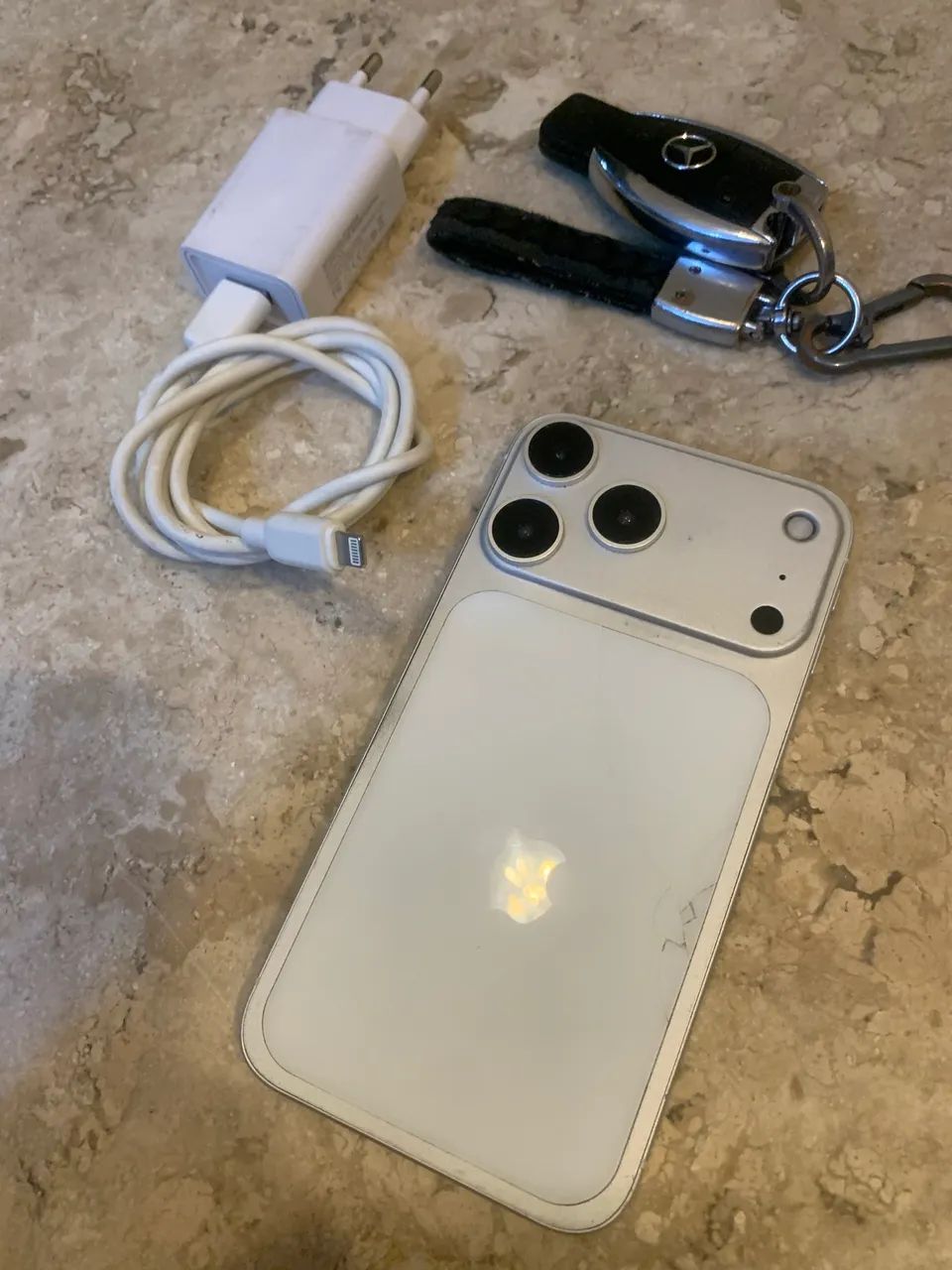 IPHONE XR MONTADO NO 17 PRO TUDO FUNCIONANDO PERFEITAMENTE  - Foto 4