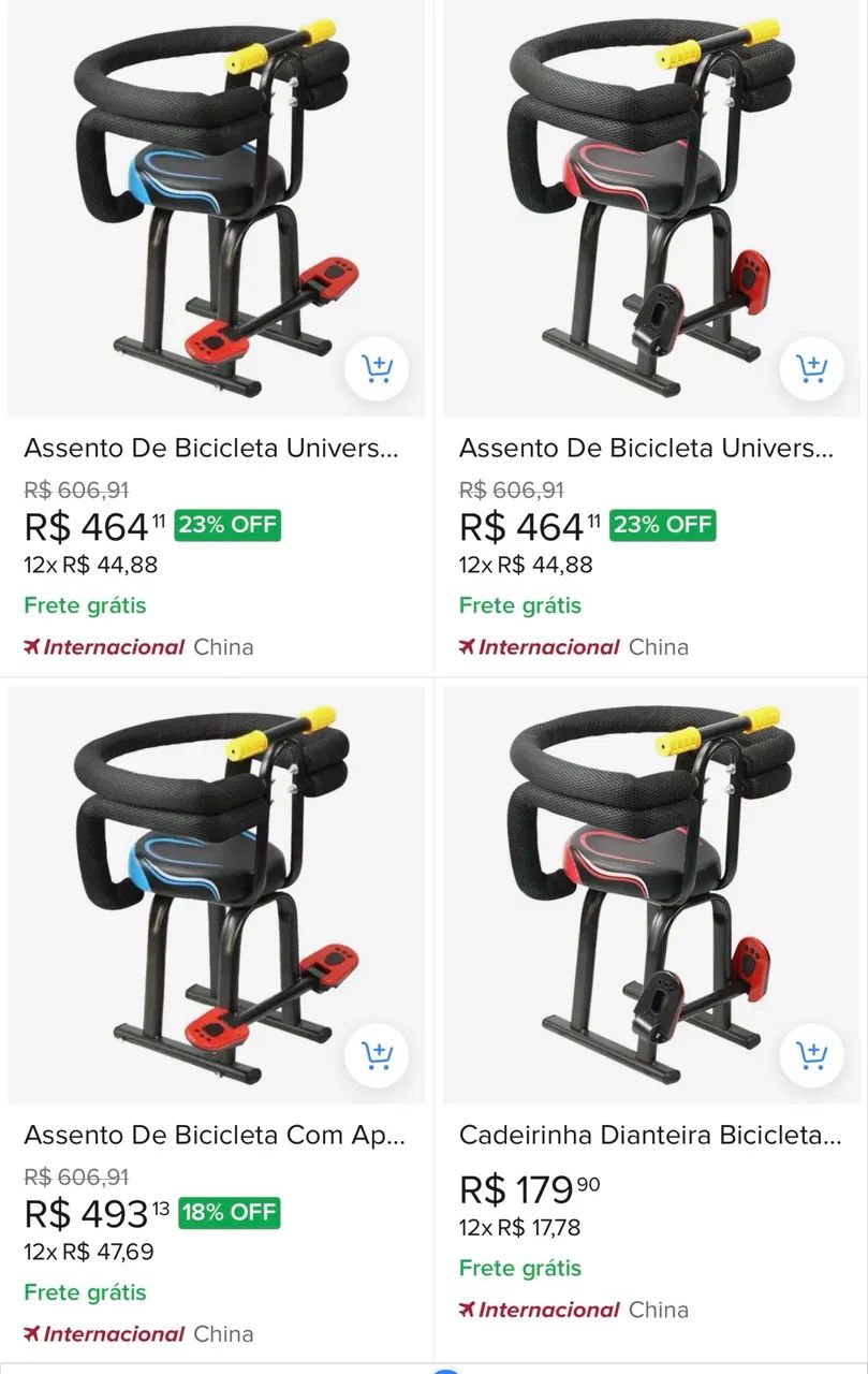 Suporte infantil Bicicleta Scooter  - Foto 3