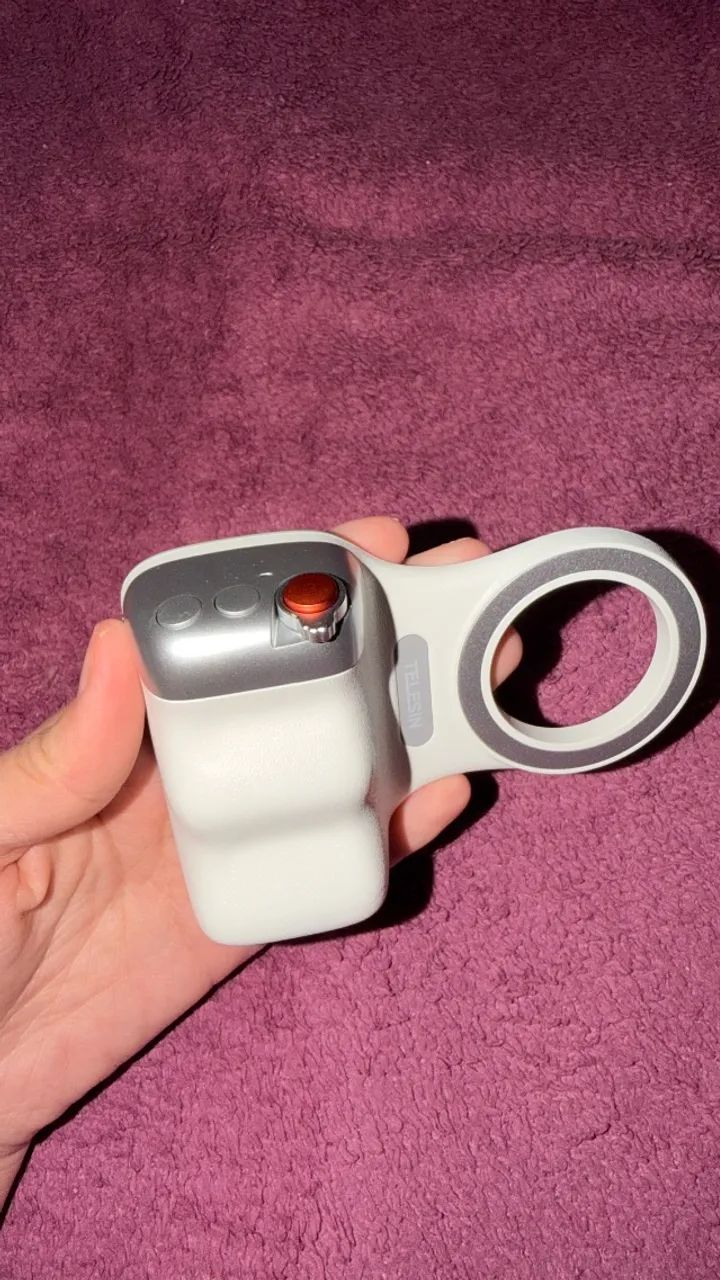 TELESIN Fun Shot Magnetic Grip - Grip Magnético para Celular - Foto 5