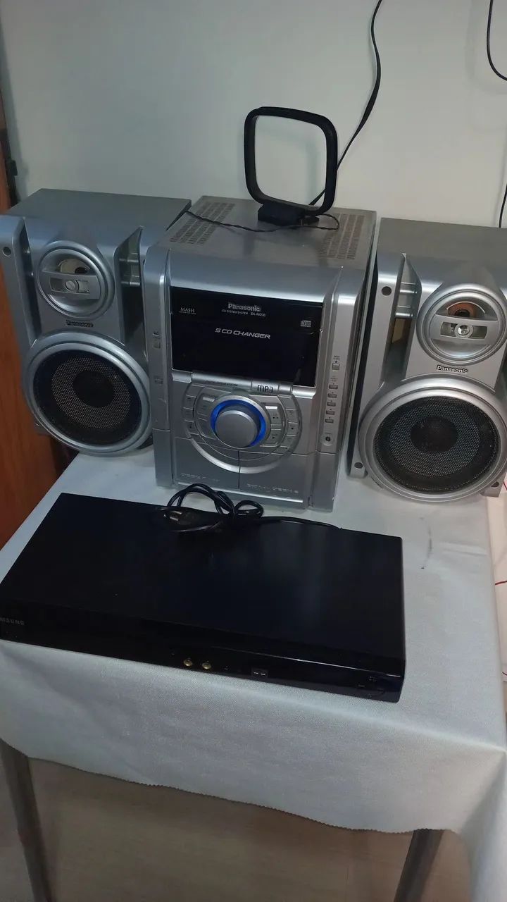 Aparelho de som e um dvd - Foto 4