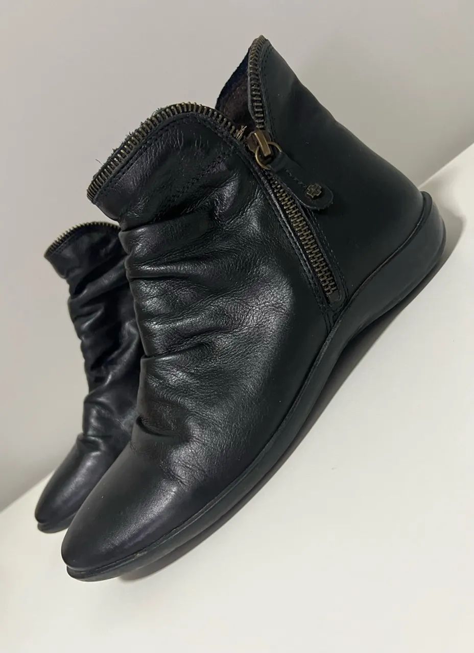Bota couro 36  - Foto 5
